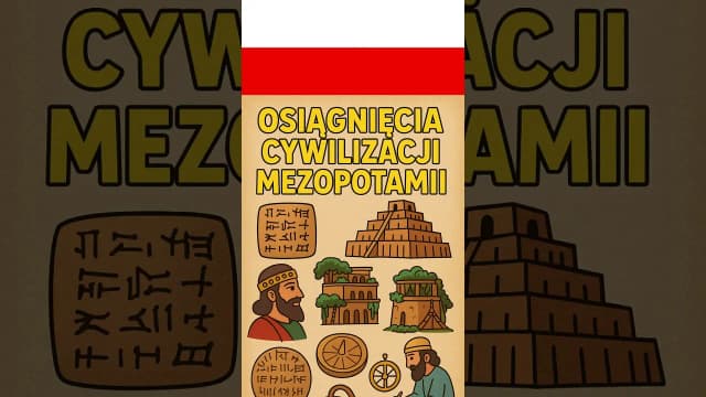 Osiągnięcia cywilizacji mezopotamii, które zmieniły bieg historii